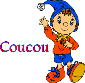 Gif animé coucou oui-oui